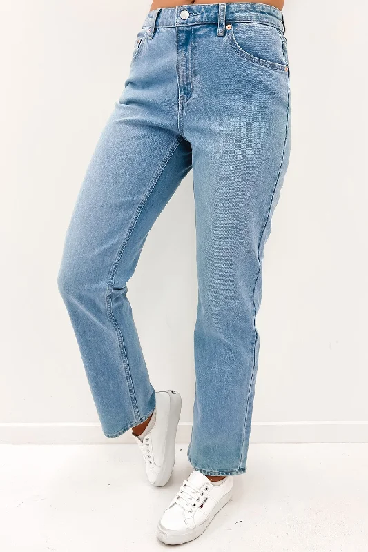 Mid Vintage Straight Jean Summertime Blue