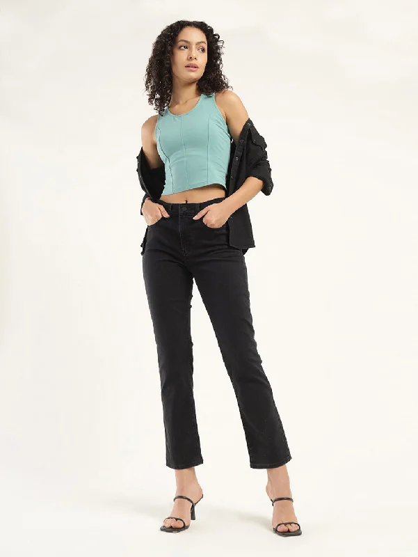 Women's High Rise 724 Slim Straight Fit Jeans