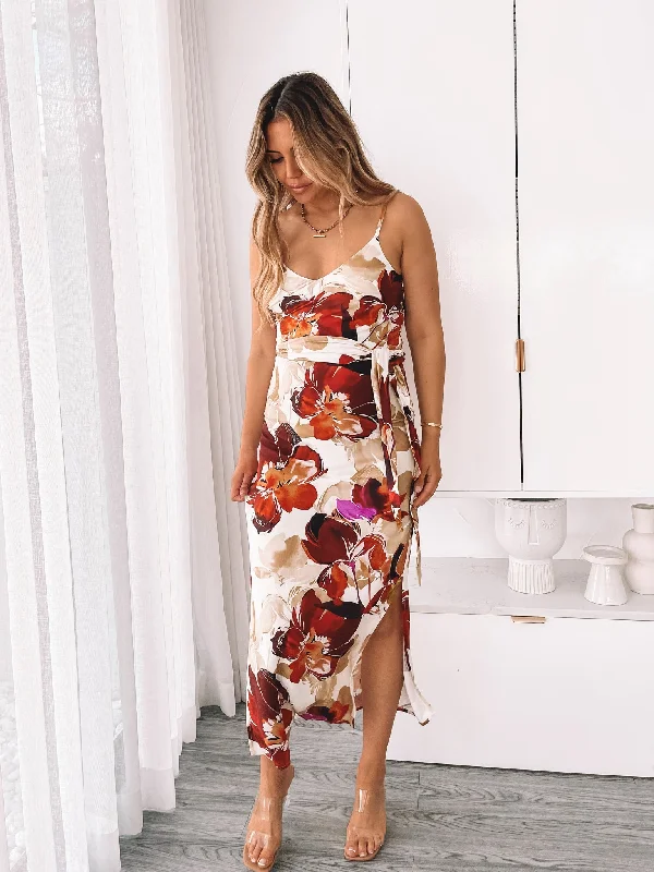 Laguna Dress - Fawn Floral