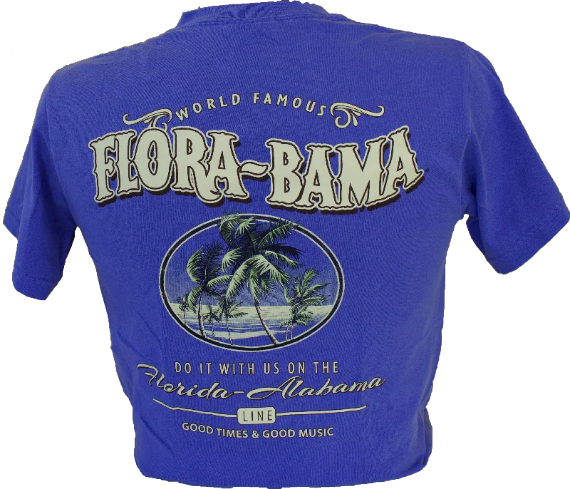 Flora-Bama Palm Oval Tee Shirts