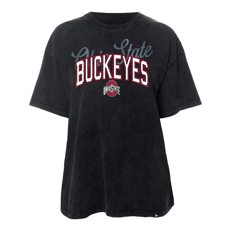 Ladies Ohio State Buckeyes Oversized T-Shirt