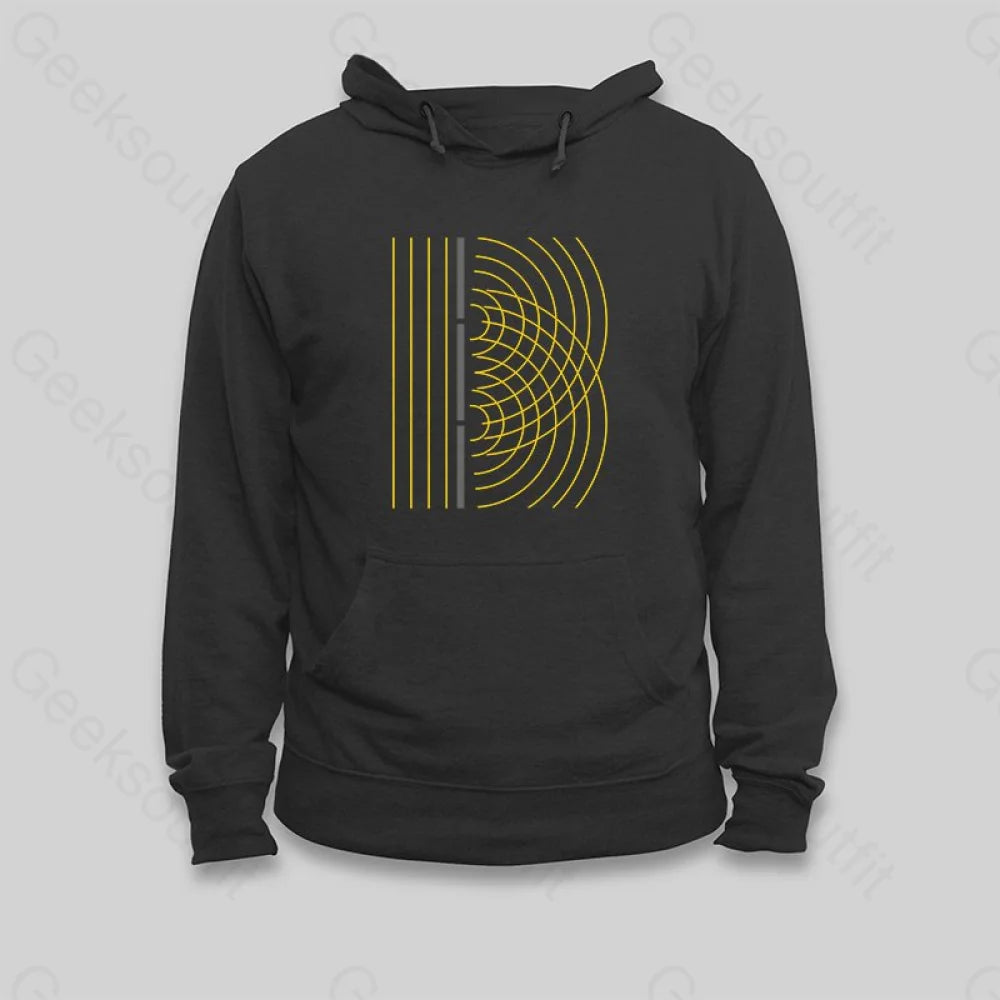 Double Slit Light Wave Particle Science Experiment Hoodie