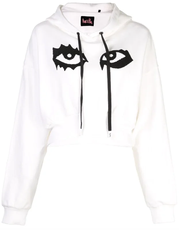 HAC EYES CROP HOODIE